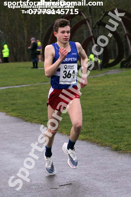 Senior mens NECAA Road Relays Champs., Hetton Lyons Oark, Hetton-le-Hole. Photo: David T. Hewitson/Sports for All Pics